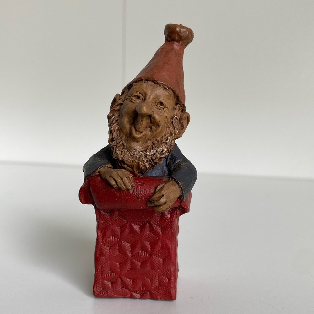 Gift G Gnome🍂Tom Clark Cairn Studio 1987 signed dated numbered Christmas presen